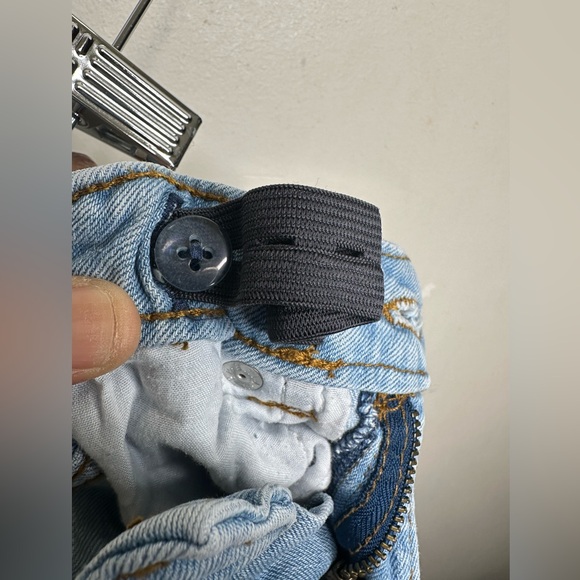 Bundle of 2 Girls Gymboree Hapy Day Embroidered denim and Justice joggers Size 6 - Picture 10 of 16